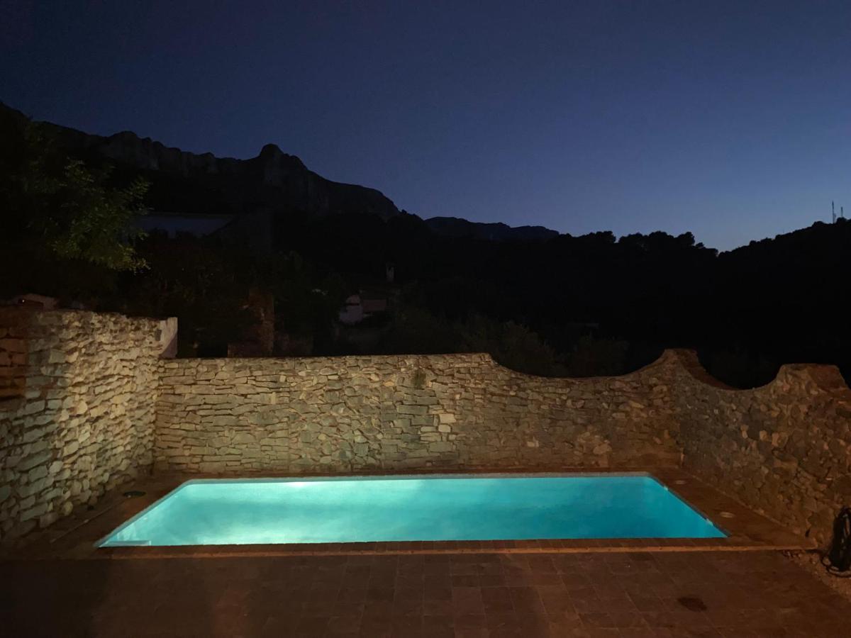 Casa Nicole Naturaleza, Montanas Y Piscina Privada En Alicante Carroja Exterior photo